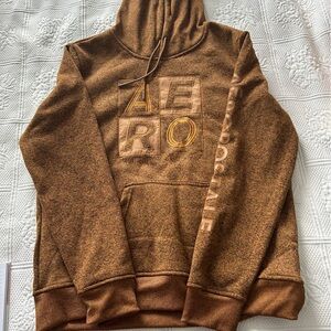 Aeropostale Brown Men's Hoodie Sweatshirt XL unused